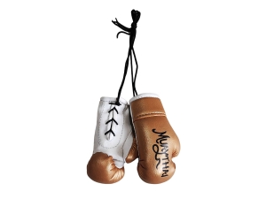 Kanong Hanging Boxing Gloves : Gold