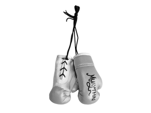 Kanong Hanging Boxing Gloves : Silver