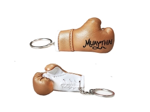 Kanong Boxing Gloves Keyring : Gold