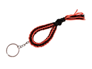 Kanong Mongkol HeadBand Keyring : Black/Orange