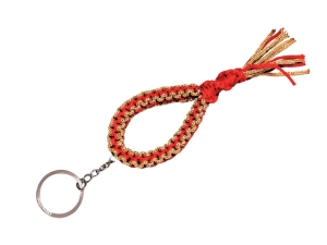 Kanong Mongkol HeadBand Keyring : Red/Gold