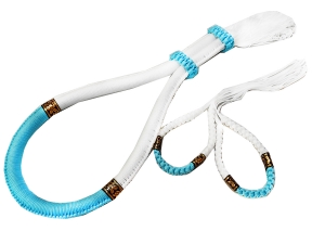 Mongkol and Prajead Set : Thai Style White/Skyblue