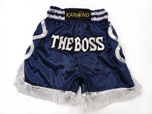 Custom Boxing Shorts : KNBXCUST-2048-Navy